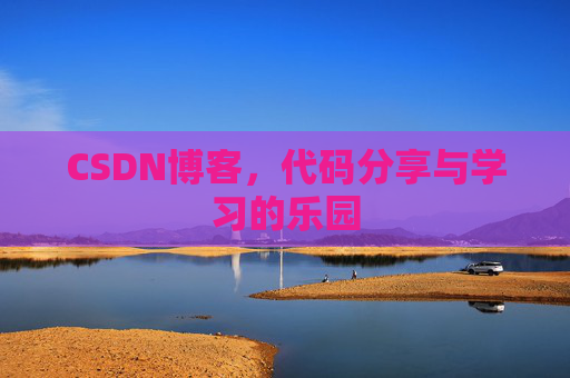 CSDN博客，代码分享与学习的乐园